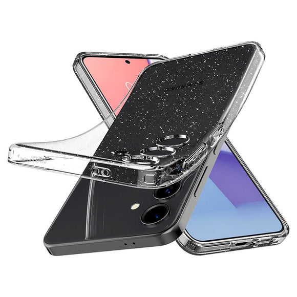 Samsung Galaxy S24 Spigen Liquid Crystal Glitter Cover - Gennemsigtig