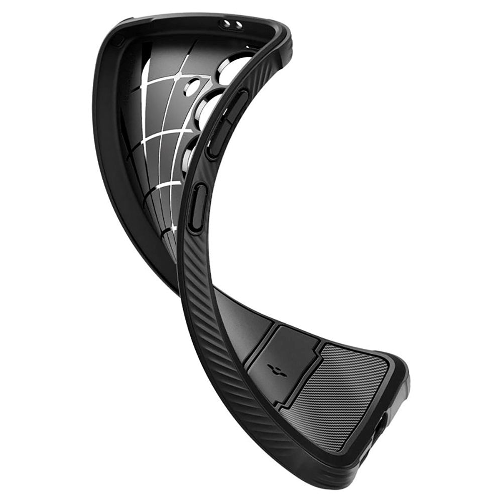 Samsung Galaxy S24 Spigen Rugged Armor Cover - Sort