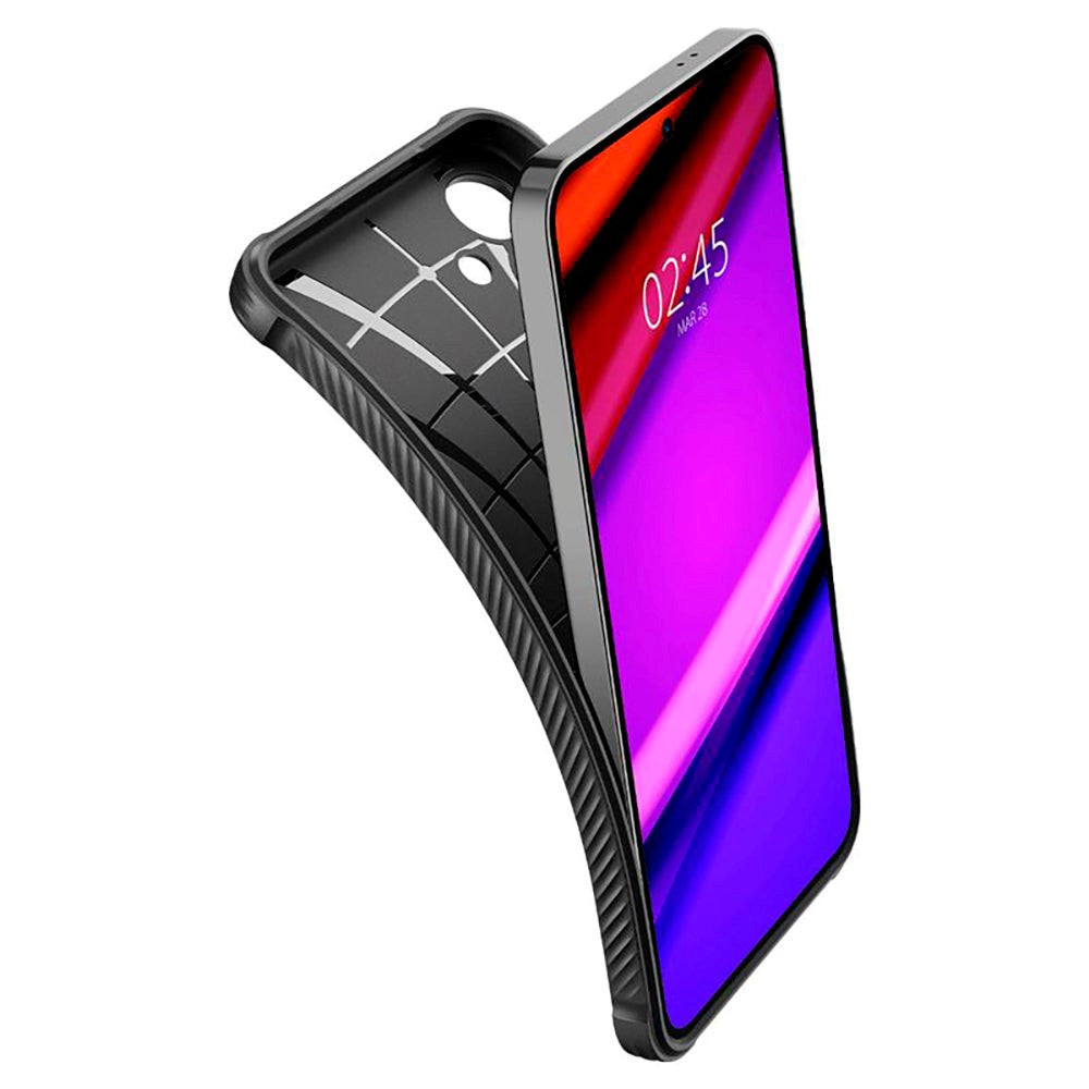Samsung Galaxy S24 Spigen Rugged Armor Cover - Sort