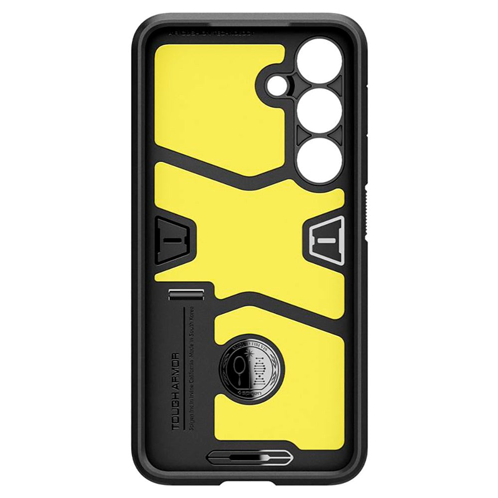 Samsung Galaxy S24 Spigen Tough Armor Cover m. Kickstand - Sort