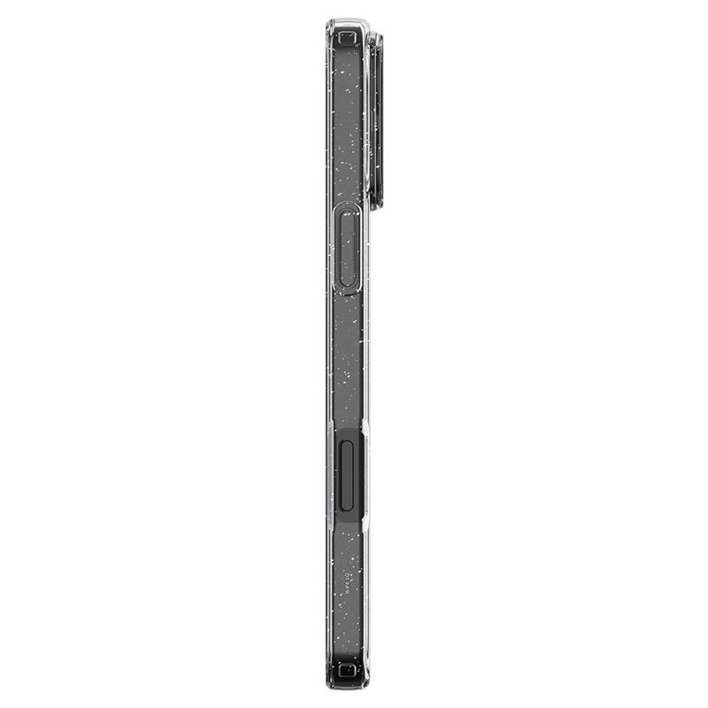 iPhone 16 Pro Max Spigen Liquid Crystal Glitter Cover - Gennemsigtig