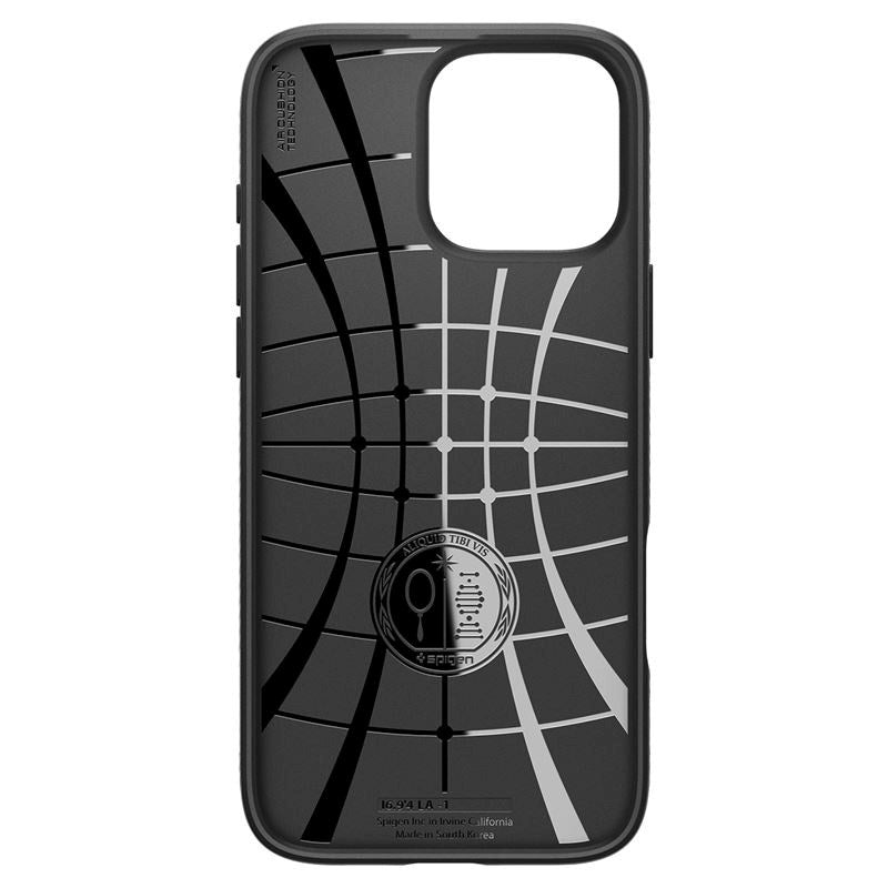 iPhone 16 Pro Max Spigen Liquid Air Cover - Sort