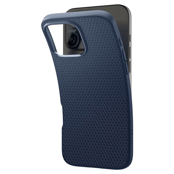 iPhone 16 Pro Max Spigen Liquid Air Cover - Blå