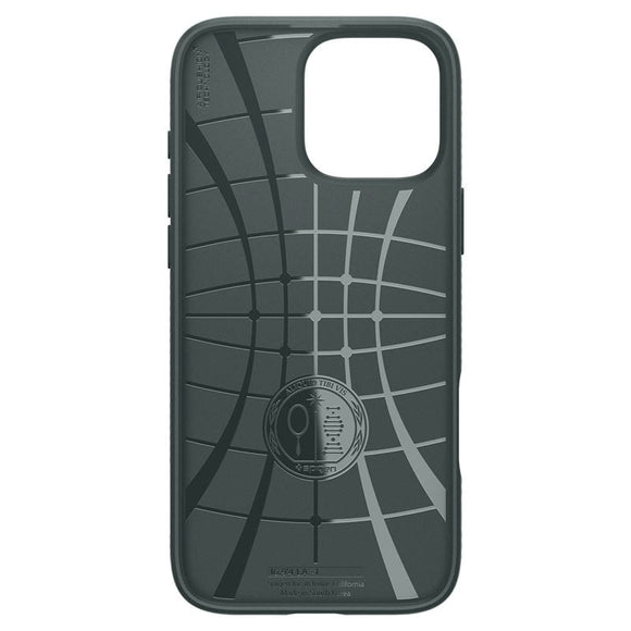iPhone 16 Pro Max Spigen Liquid Air Cover - Grøn