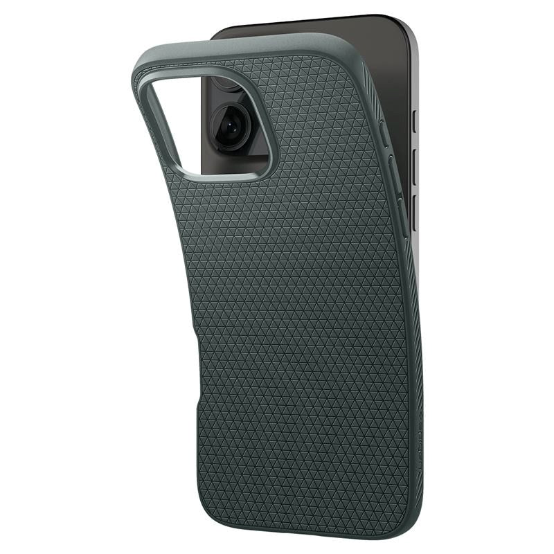 iPhone 16 Pro Max Spigen Liquid Air Cover - Grøn