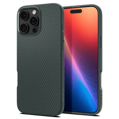 iPhone 16 Pro Max Spigen Liquid Air Cover - Grøn