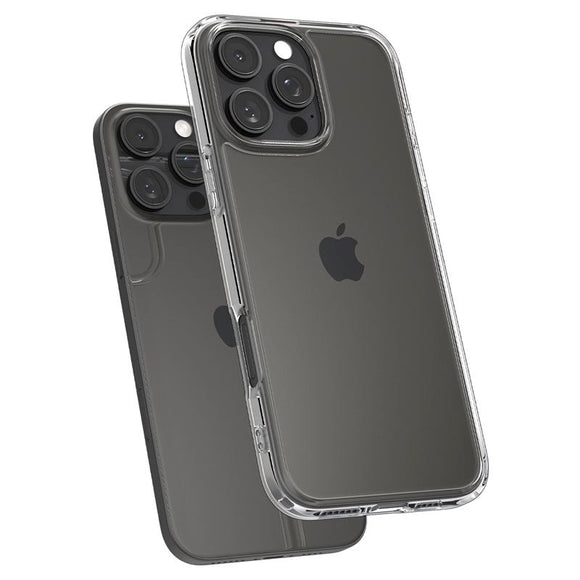 iPhone 16 Pro Max Spigen Crystal Hybrid Case - Gennemsigtig