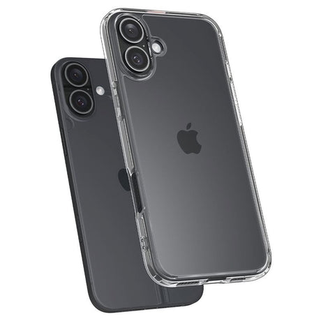 iPhone 16 Plus Spigen Crystal Hybrid Case - Gennemsigtig