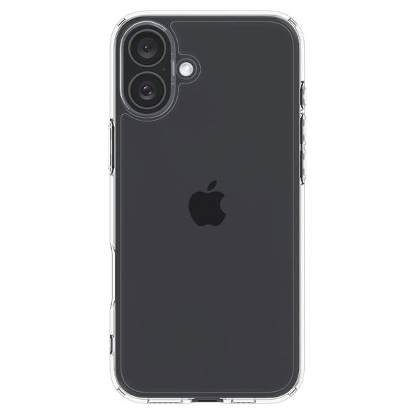 iPhone 16 Plus Spigen Crystal Hybrid Case - Gennemsigtig