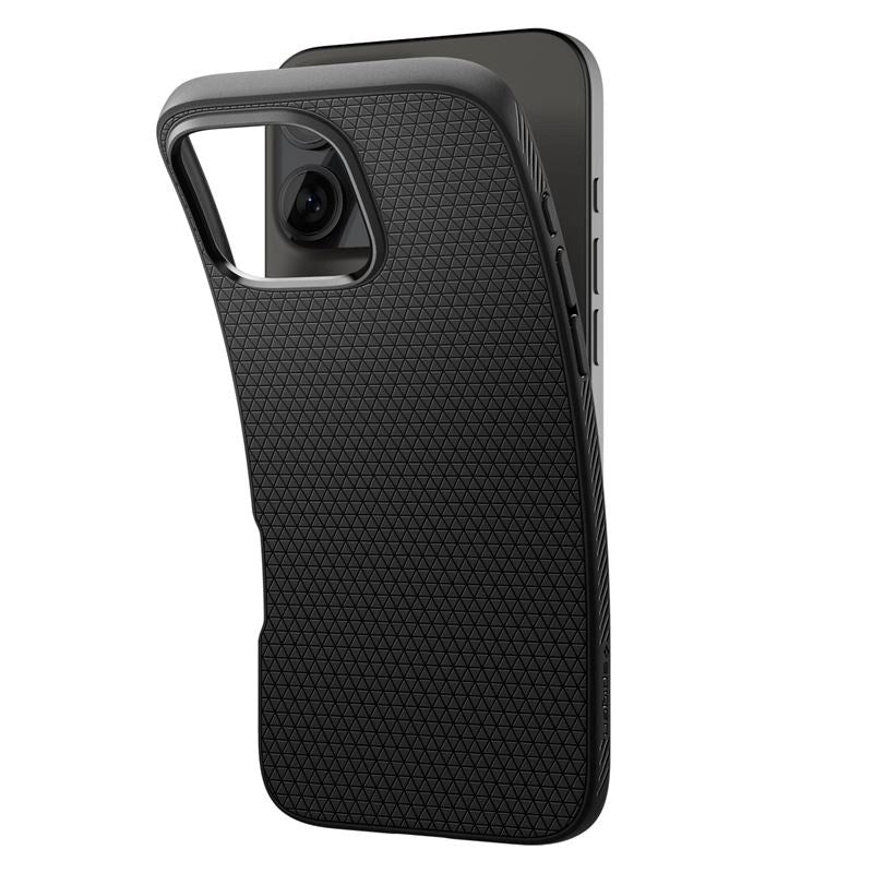 iPhone 16 Pro Spigen Liquid Air Cover - Sort