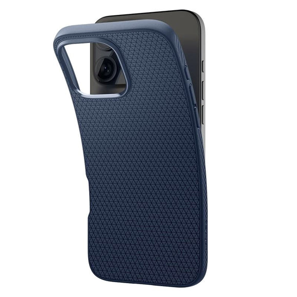 iPhone 16 Pro Spigen Liquid Air Cover - Blå