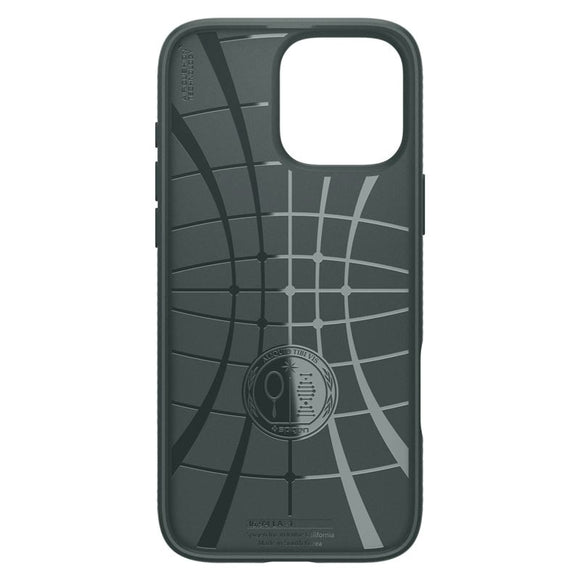 iPhone 16 Pro Spigen Liquid Air Cover - Grøn