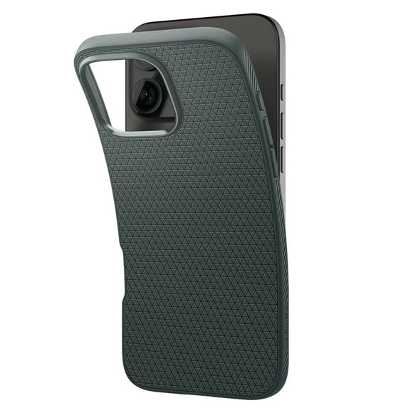iPhone 16 Pro Spigen Liquid Air Cover - Grøn