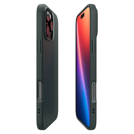iPhone 16 Pro Spigen Liquid Air Cover - Grøn