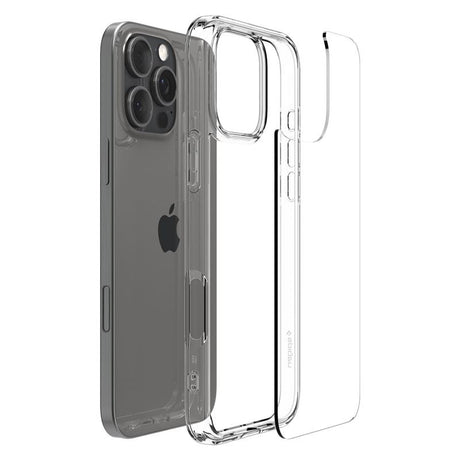 iPhone 16 Pro Spigen Crystal Hybrid Case - Gennemsigtig