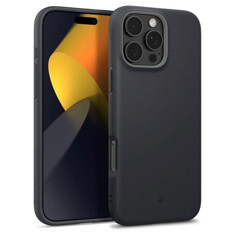 iPhone 16 Pro Spigen Caseology Nano Pop Cover - MagSafe Kompatibel - Sort