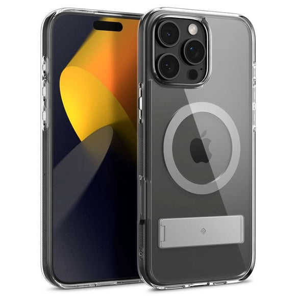 iPhone 16 Pro Spigen Caseology Capella Cover - MagSafe Kompatibel - Gennemsigtig