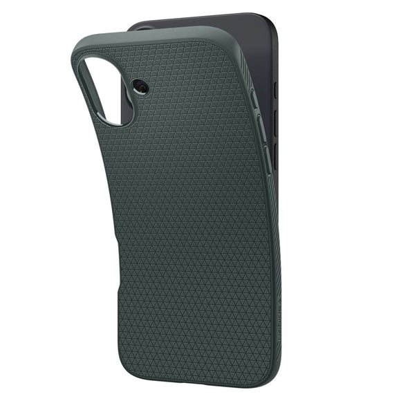iPhone 16 Spigen Liquid Air Cover - Grøn