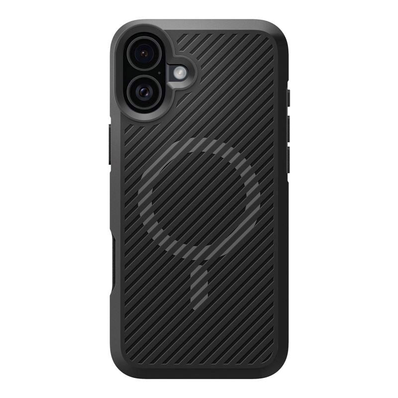 iPhone 16 Spigen Core Armor Cover - MagSafe Kompatibel - Sort