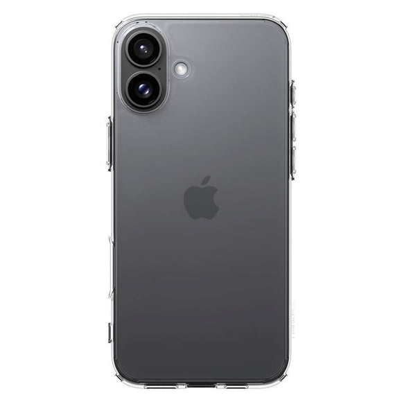 iPhone 16 Spigen Crystal Hybrid Case - Gennemsigtig