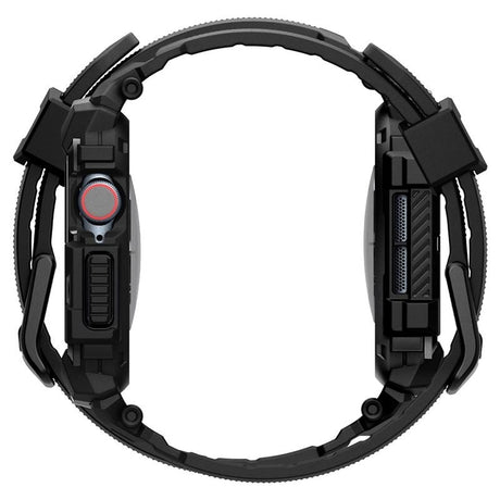 Spigen Rugged Armor Pro Apple Watch (38/40/SE/41/42mm) Rem m. Cover - Sort
