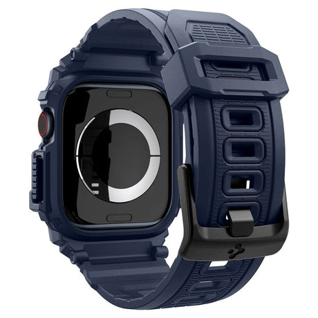 Spigen Rugged Armor Pro Apple Watch (38/40/SE/41/42mm) Rem m. Cover - Blå