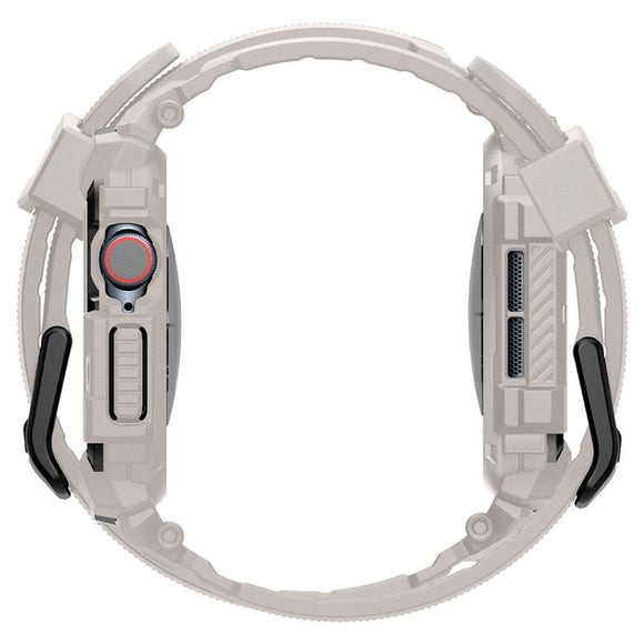 Spigen Rugged Armor Pro Apple Watch 11 / 10 (46mm) Rem m. Cover - Beige