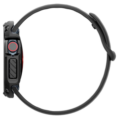 Apple Watch 11 / 10 (46mm) Spigen Tough Armor Cover m. Skærmbeskyttelsesglas - Sort
