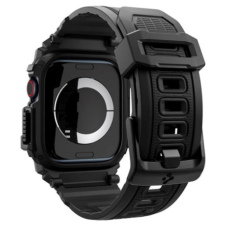 Apple Watch 11 / 10 (46mm) Spigen Rugged Armor Pro Rem m. Cover - Sort