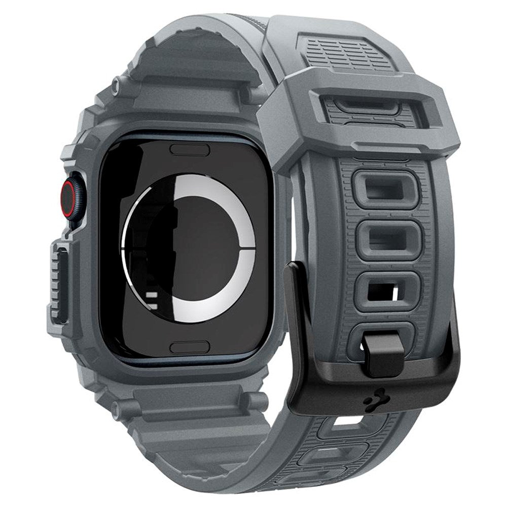 Apple Watch 11 / 10 (46mm) Spigen Rugged Armor Pro Rem m. Cover - Grå
