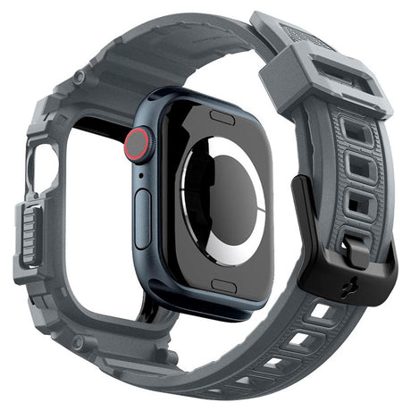 Apple Watch 11 / 10 (46mm) Spigen Rugged Armor Pro Rem m. Cover - Grå