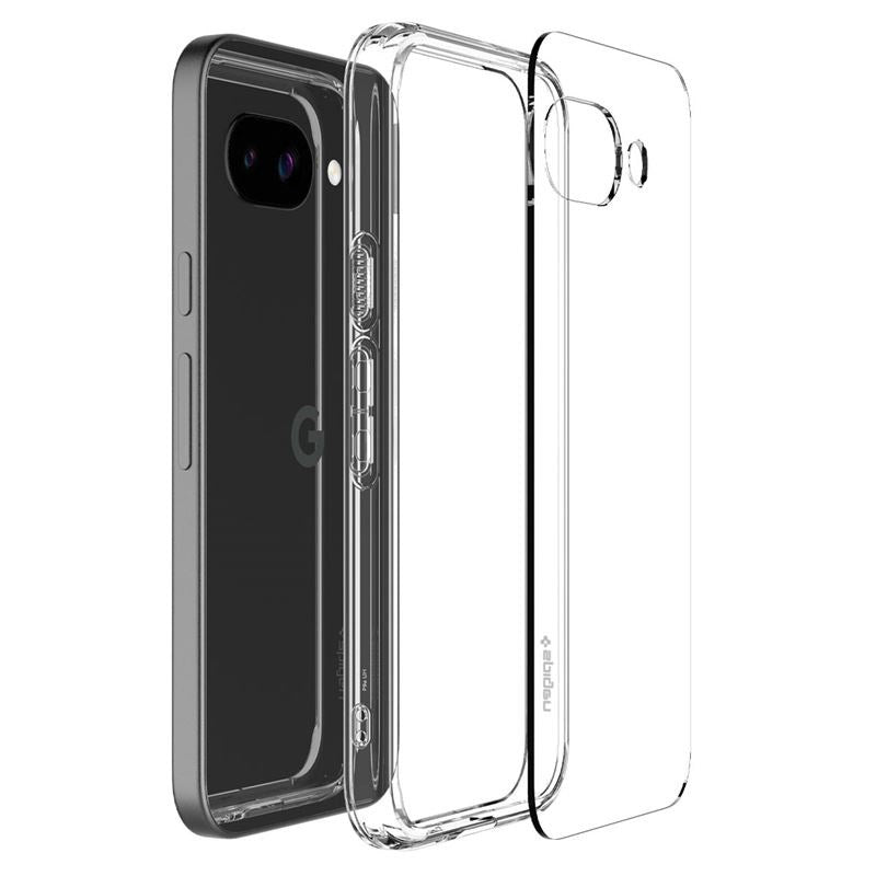 Google Pixel 9a Spigen Hybrid Crystal Clear Cover - Gennemsigtig