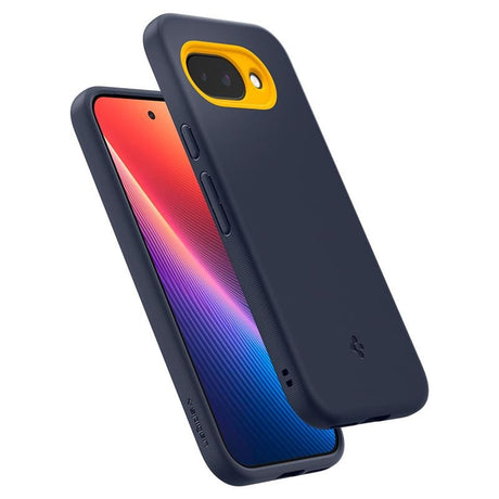 Google Pixel 9a Spigen Nano Pop Cover - MagSafe Kompatibel - Blå / Gul