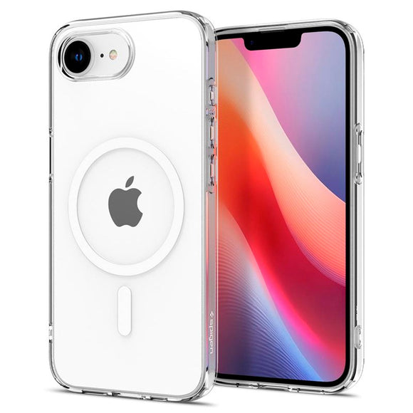 iPhone 17e / 16e Spigen Crystal Flex Cover - MagSafe Kompatibel - Gennemsigtig