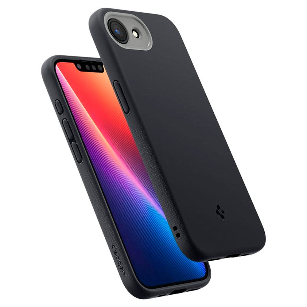 iPhone 17e / 16e Spigen Nano Pop Cover - MagSafe Kompatibel - Sort / Grå