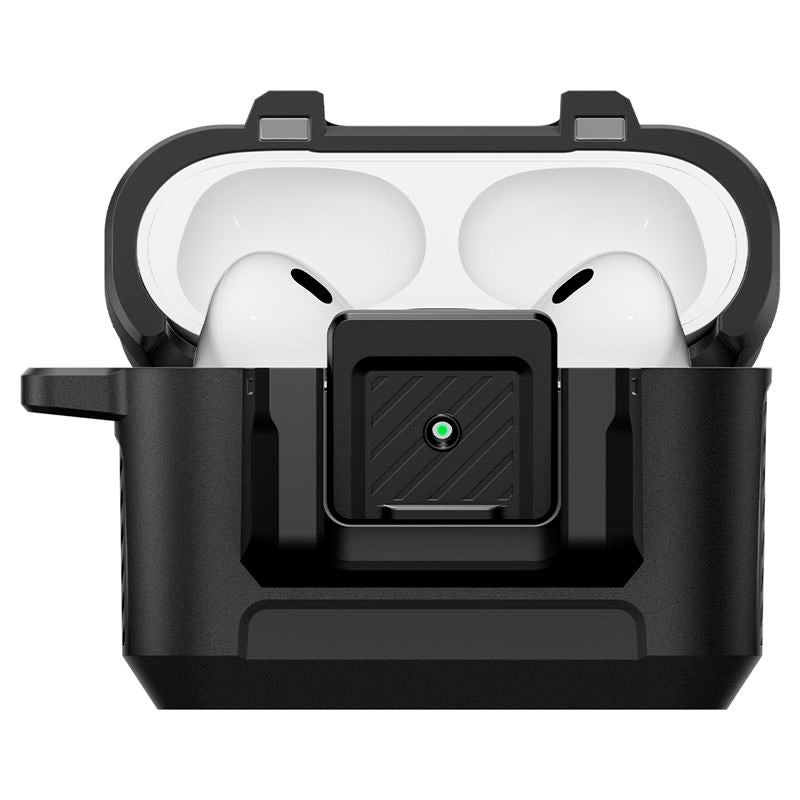 Apple AirPods Pro (3. gen.) Spigen Lock Fit Cover - Matte Black