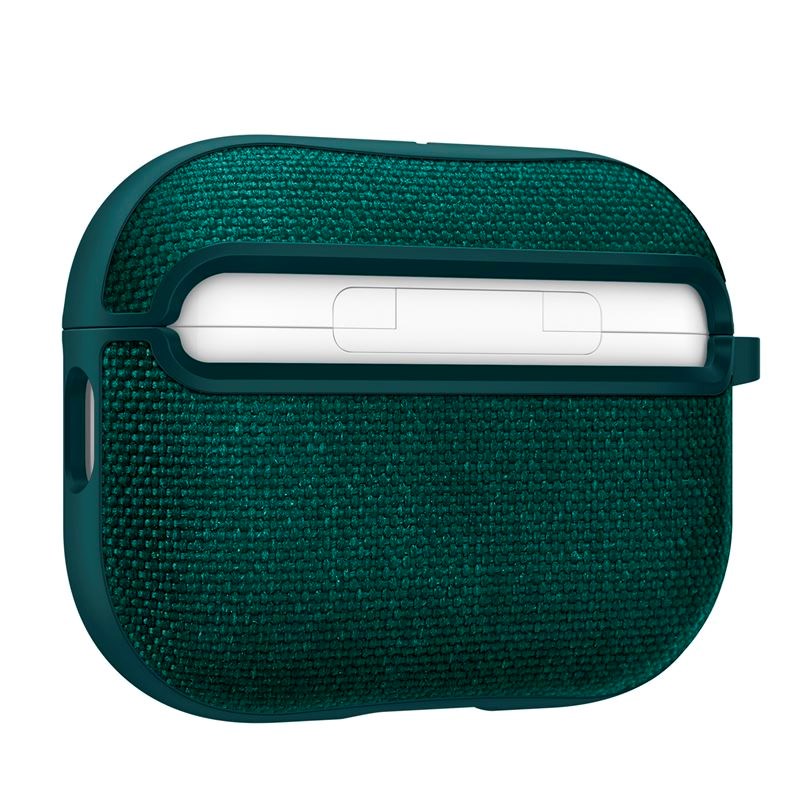 Apple AirPods Pro (3. gen.) Spigen Urban Fit Cover - Midnight Green