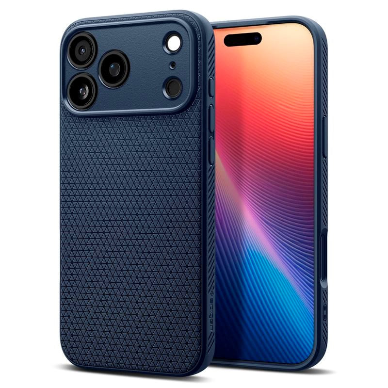 iPhone 17 Pro Max Spigen Liquid Air Cover - Blå