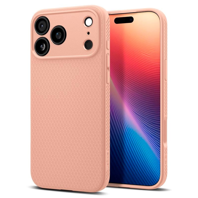 iPhone 17 Pro Max Spigen Liquid Air Cover - Lyserød