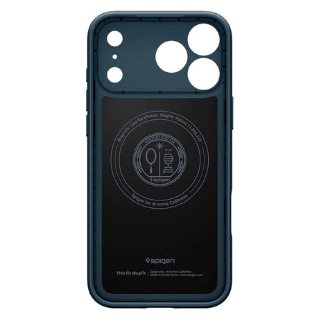 iPhone 17 Pro Max Spigen Thin Fit Cover - MagSafe Kompatibel - Blå
