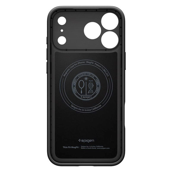iPhone 17 Pro Spigen Thin Fit Cover - MagSafe Kompatibel - Sort