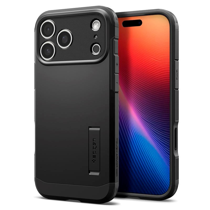 iPhone 17 Pro Spigen Tough Armor T Cover - MagSafe Kompatibel - Sort