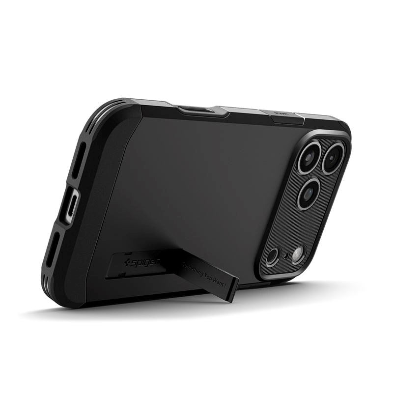 iPhone 17 Pro Spigen Tough Armor T Cover - MagSafe Kompatibel - Sort