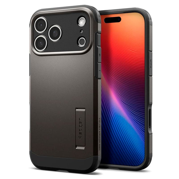 iPhone 17 Pro Spigen Tough Armor T Cover - MagSafe Kompatibel - Grå