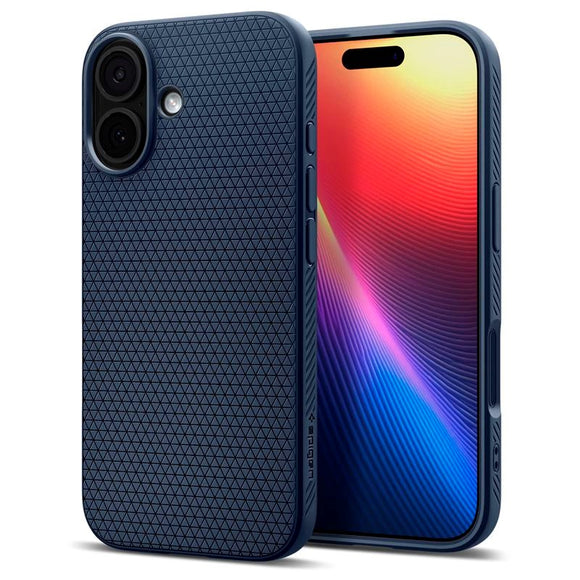 iPhone 17 Spigen Liquid Air Cover - Blå