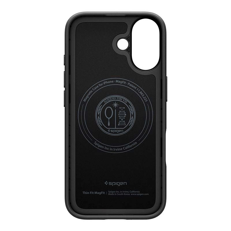 iPhone 17 Spigen Thin Fit Cover - MagSafe Kompatibel - Sort