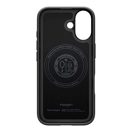 iPhone 17 Spigen Thin Fit Cover - MagSafe Kompatibel - Sort