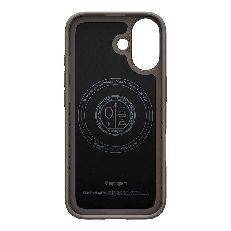 iPhone 17 Spigen Thin Fit Cover - MagSafe Kompatibel - Grå
