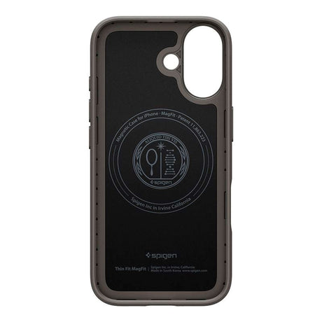 iPhone 17 Spigen Thin Fit Cover - MagSafe Kompatibel - Grå