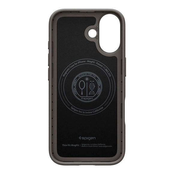 iPhone 17 Spigen Thin Fit Cover - MagSafe Kompatibel - Grå